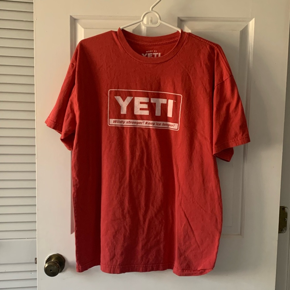 Yeti cooler tee shirt